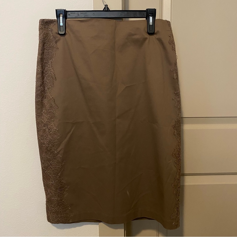 New York and Company Brown Skirt
